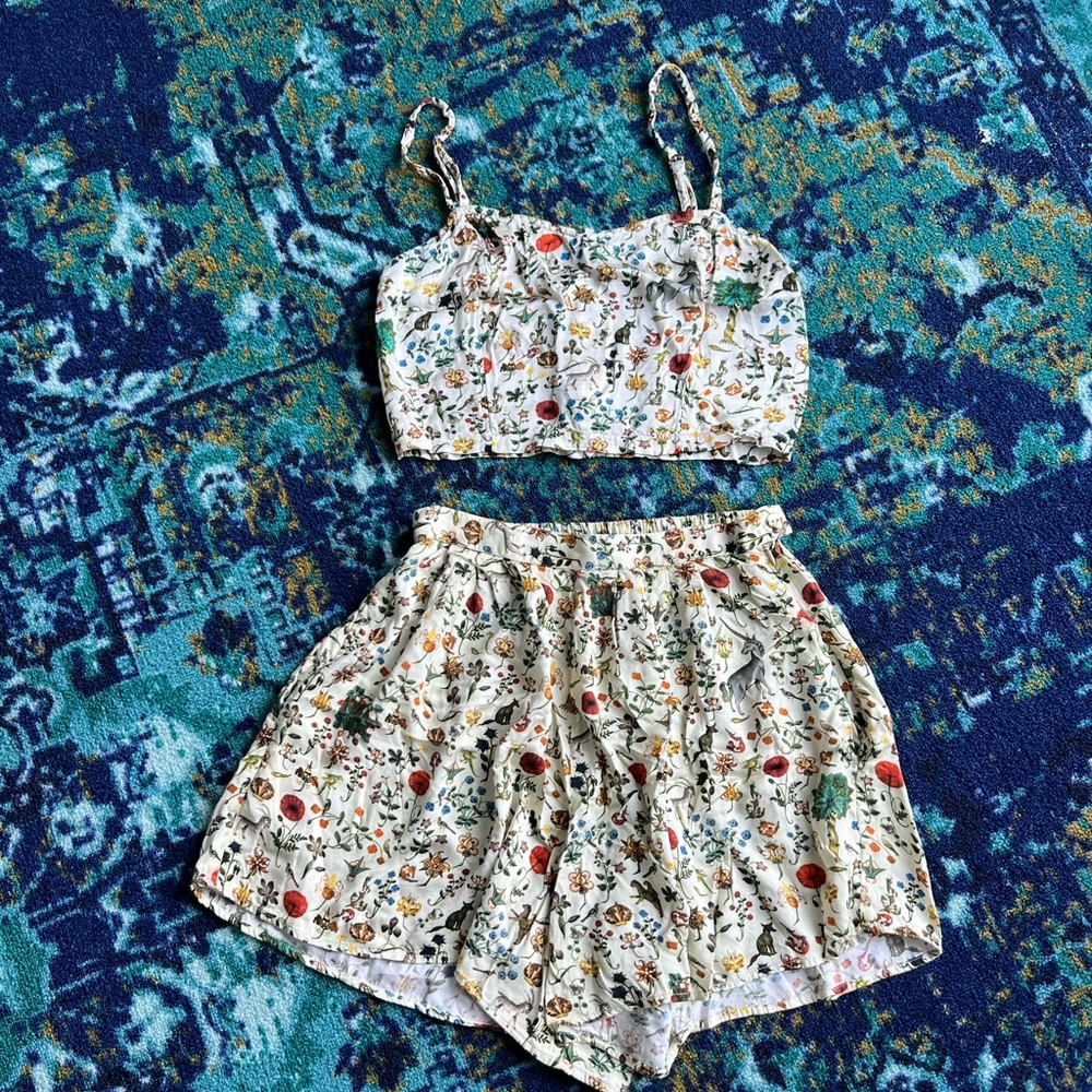 Samantha Pleet Top & Shorts Set